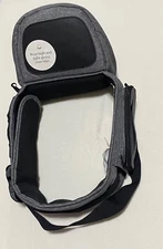 TushBaby Hip Seat Baby Carrier Adjustable Belt Pockets Gray & Black- Excellent 