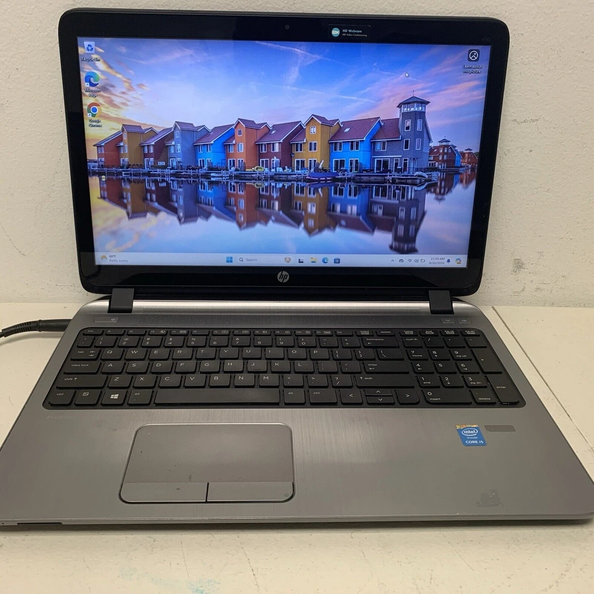 HP ProBook 8 GB RAM PC 500-749 GB Hard Drive Capacity Laptops