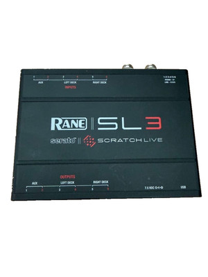 RANE SL3 Serato Scratch Live DJ Audio Interface Tested Working Japan