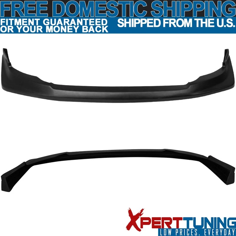 Fits 08-15 Mitsubishi Lancer EVO 10 X Front Bumper Lip Spoiler PU — 第 4/4 张图片