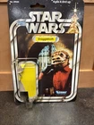 Vintage 1979 Kenner Star Wars Creature Cantina Snaggletooth 21 Back Card Bubble!