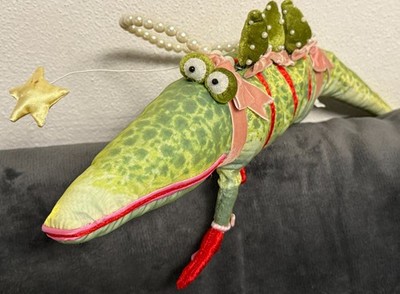 Designer Handtasche Damentasche Department 56 Gloria Alligator Patience Brewster