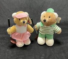 Dakin - 1988 - Tees Off Bear  Golfer Teddy - Golf Gift Original Tags