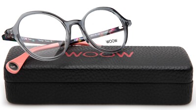 NEW WOOW Get Ready 1 Col 2480 Transparent Gray EYEGLASSES FRAME 48-18-140 B44mm