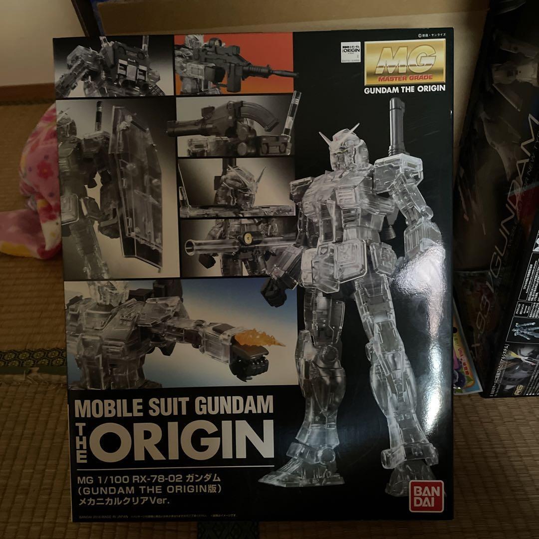 最新デザインの MG ガンダム オリジン版 メカニカルクリア iauoe.edu.ng