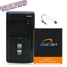 Long Endurance 4420mAh Battery Universal Charger Stylus for Samsung Galaxy On7