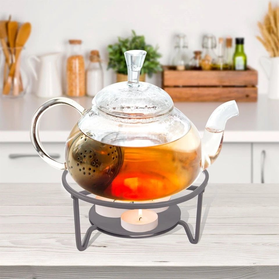 ORION Rechaud / Stövchen aus Metall für FONDUETOPF 3 x Teelichter - Bild 2 von 4