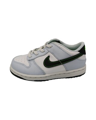 Nike Dunk Low (TDE) FB9107 107 Boys Shoes White/ Black