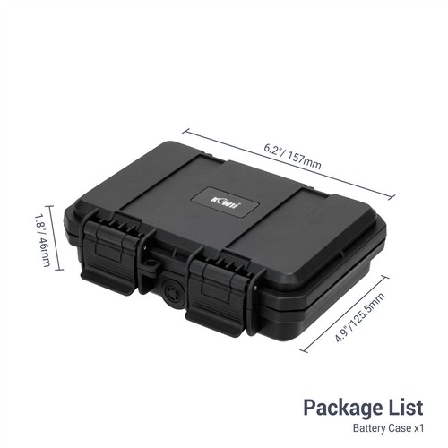 IP67 Waterproof CR123A CR16340 CR18350 CR15270 CR2 Battery Case Storage Holder - Picture 13 of 14
