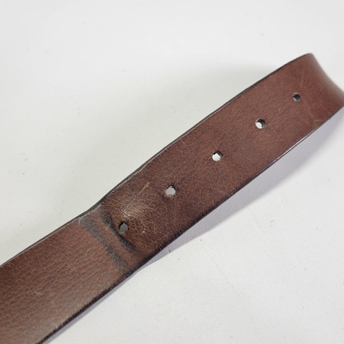 Timberland Leather Belt 38 Distressed Brown - Picture 8 of 14