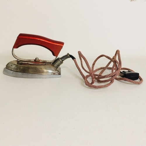 Rauco Electric Toy Miniature Iron Vintage German With Cord - Picture 2 of 11