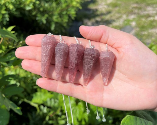 Crystal Gemstone Pendulums - Natural Faceted Pendulum (Dowsing, Divination) - 第 33/37 張圖片