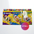 GO FISH MONSTER MATCH CRAZY 8'S Classic Children's Card Games x 3 Games