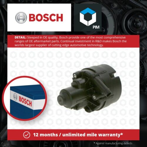 Secondary Air Pump fits MERCEDES C180 S203, W203 2.0 00 to 02 M111.951 Bosch New - Picture 1 of 6