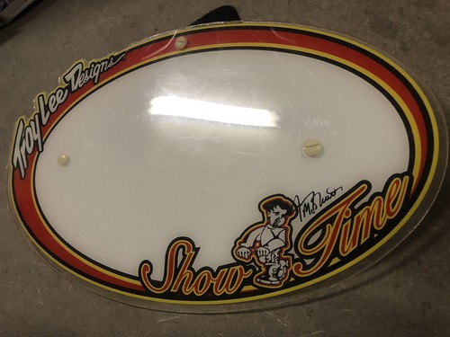 Gebrauchtes Jeremy Mcgrath Showtime Troy Lee Design BMX GT Nummernschild *RAR* - Bild 3 von 8