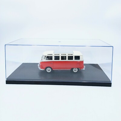 MAISTO VOLKSWAGEN VAN SAMBA RED 1/25TH SCALL DIECAST VAN. NEW WITH DISPLAY