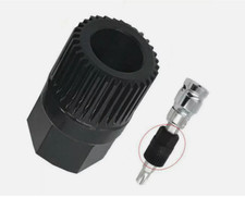 Alternator Clutch Free Wheel Pulley Removal Tool 33 Spline For Audi Ford VW Golf