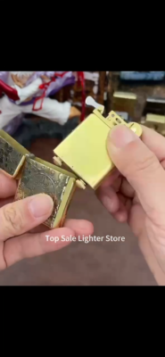 ZORRO 790 Model Brass Kerosene Lighter Double-Sided Carved