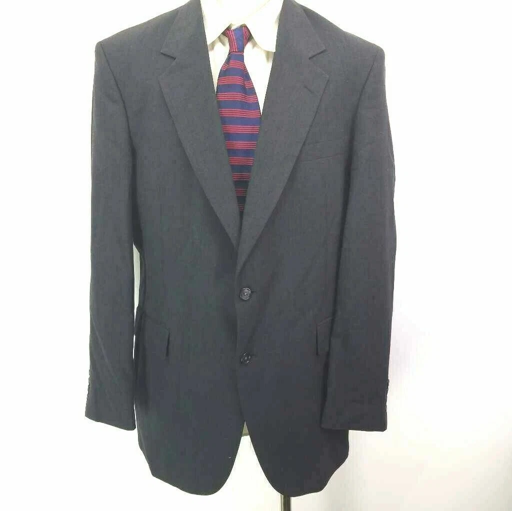 Men's black blazer big and cheap tall