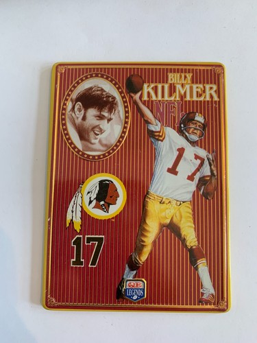 1993 Metallic Images QB Legends #12 Billy Kilmer - Washington Redskins