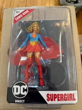 MCFARLANE TOYS DC DIRECT SUPERGIRL WOMAN OF TOMORROW PAGE PUNCHER - W/COMIC BOOK