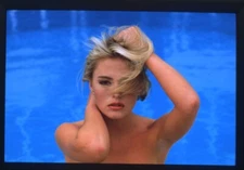 Patsy Kensit Breathtaking Bare shoulders Photo Shoot Original 35mm Transparency