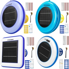 Solar powered Pool Ionizer Kills Algae Reduces Chlorine,Covers up to 35,000 gal