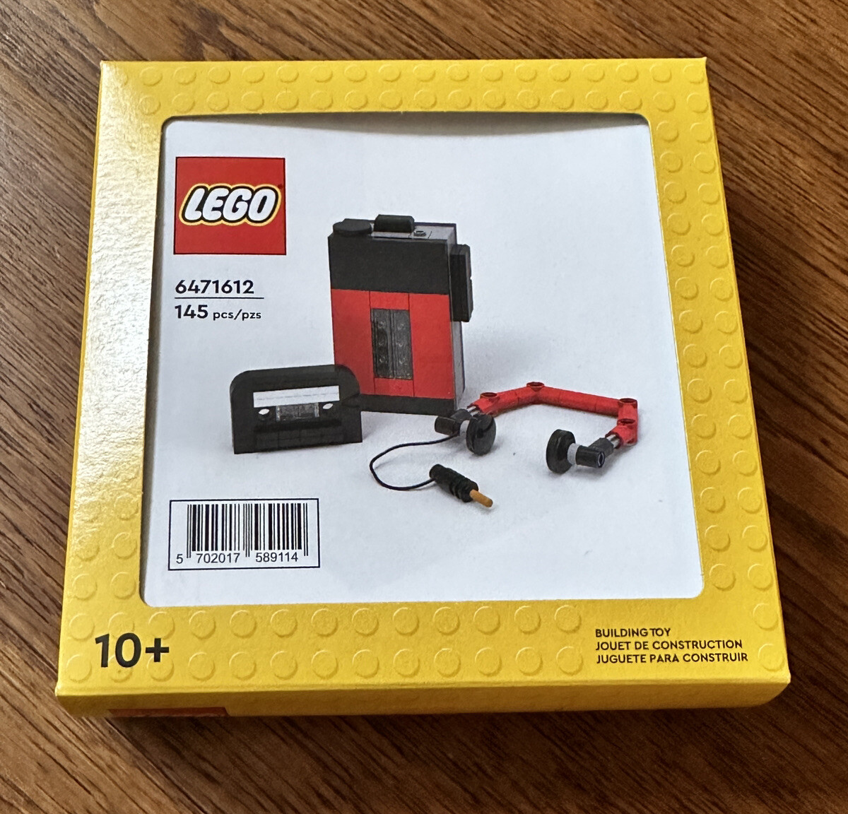 LEGO 6471611 Retro Tape Player / Portable Cassette Player VIP