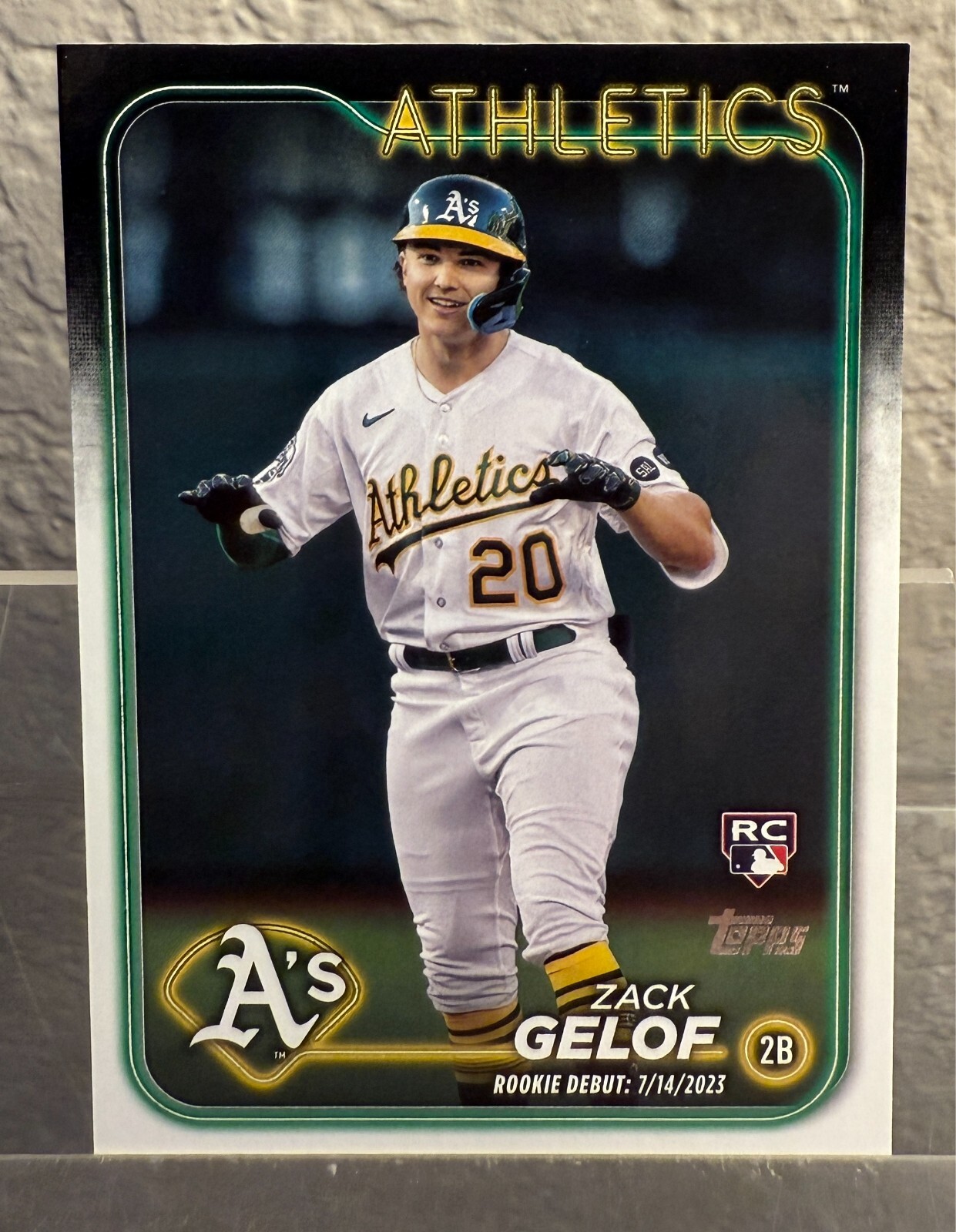 2024 Topps Update Series - Rookie Debut #US131 Zack Gelof (RC)