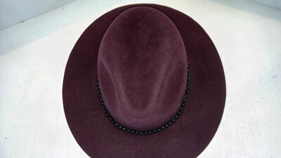 Goorin Love Song Brim Fedora WOOL Hat *MAROON* SZ Small Goorin Love Song Brim Fedora WOOL Hat *MAROON* SZ MED | eBay main image 3