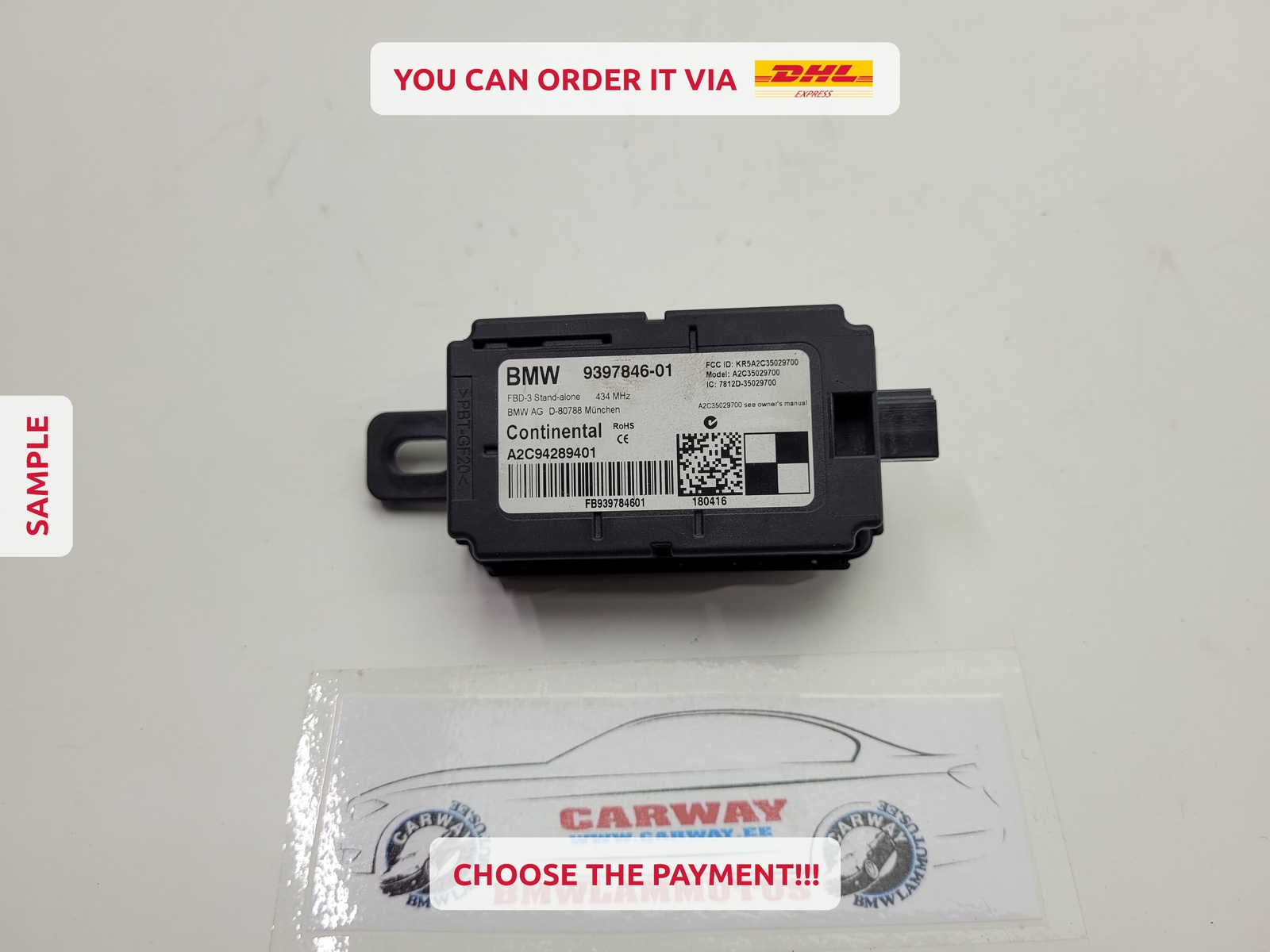 ✓✓✓ BMW Radio Fernbedienung Einheit 9397846 61359397846 | eBay