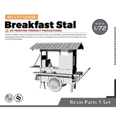 Yao's Studio LYT72059A 1/72 Scene Model Breakfast Stal