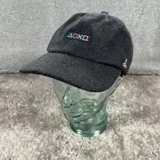 Playstation PS5 Hat Mens Strapback Grey Wool Blend Cap Launch Collection Gamer