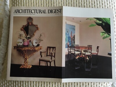 PRISTINE ARCHITECTURAL DIGEST  MAGAZINE MAY 1980 EXCELLENT-CONTENTS PHOTOS-