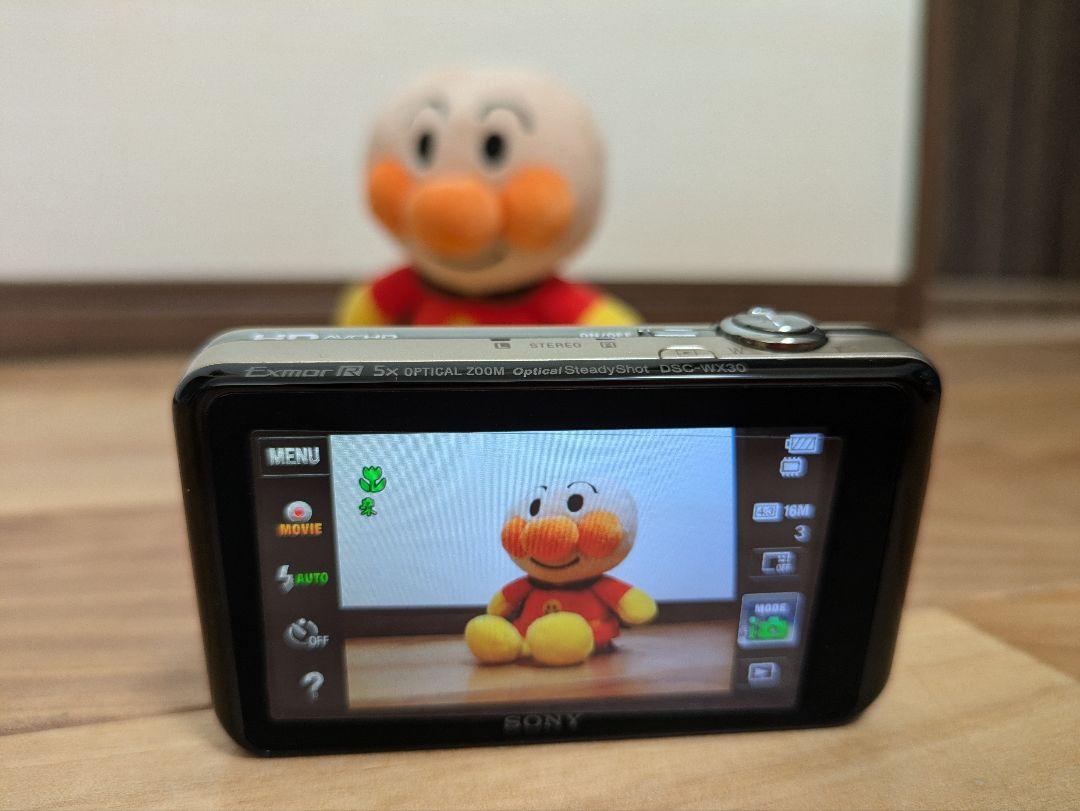 SONY Cyber-Shot DSC-WX30 Gold Digital Camera Photo Japanese