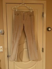 Talbots Beige Velvet Pants