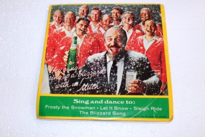 Coca-Cola Vinyl Schallplatte 45 RPM USA 1966 Produkt FRESCA mit Mitch Miller