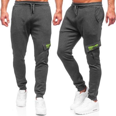 Hose Sporthose Jogger Trainingshose Fitness Classic Men Motiv Herren BOLF Cargo