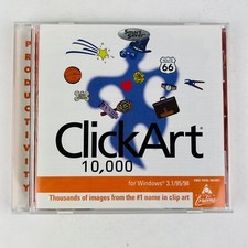 ClickArt 10,000 PC CD-ROM Productivity Software
