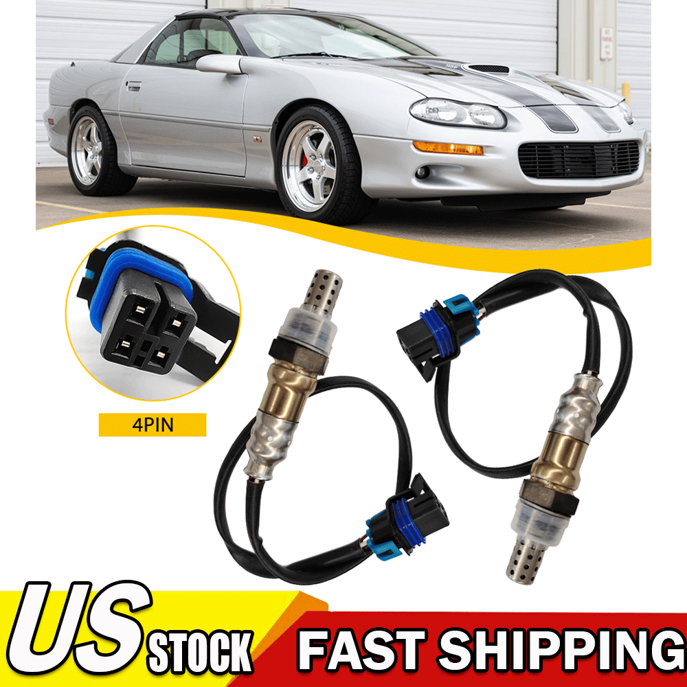 2-Piece Upstream & Downstream O2 Oxygen Sensor Kit For 2002 GMC Sonoma 4.3L
