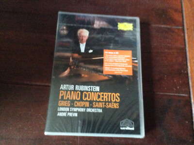 (未使用･未開封品)　Artur Rubinstein Piano Concertos [DVD] [Import] gsx453j Artur Rubinstein - Piano Concertos [DVD] NEU OVP | eBay