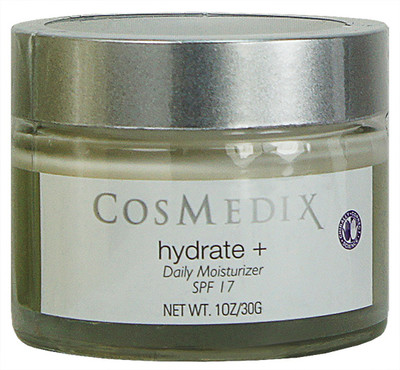 Cosmedix Hydrate + Daily Moisturizer SPF17 30ml(1oz) New