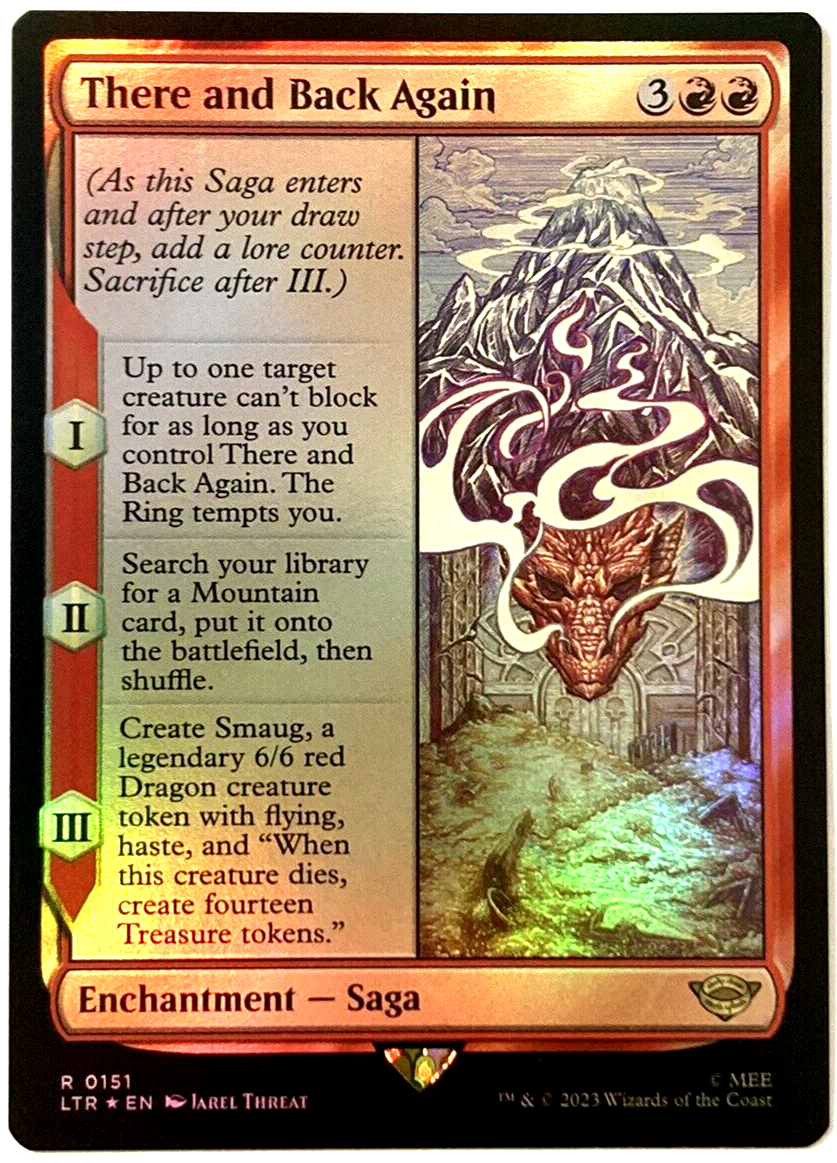 MTG There and Back Again (Foil) The Lord of the Rings 0151 NM | eBay