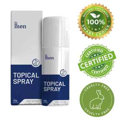 ForMen Long Last Se*ual Delay Spray for Men - 20g | No side effects best Result