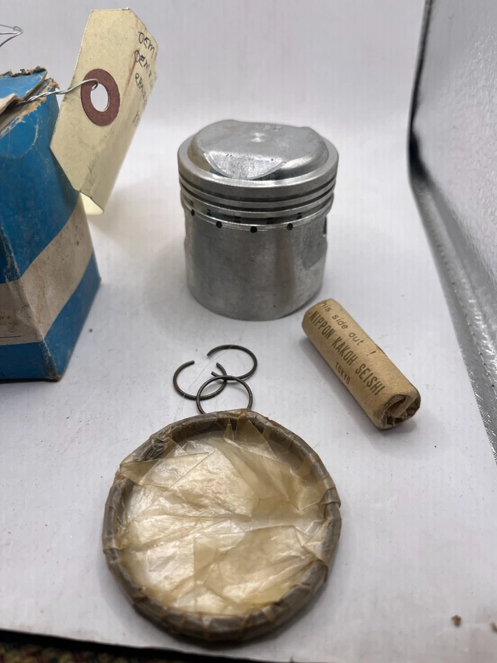 Nuevo de Lote Antiguo Honda CL160 CA160 CB160 Pistón O/S 0.50 13103-217-000 Foto 2 de 3