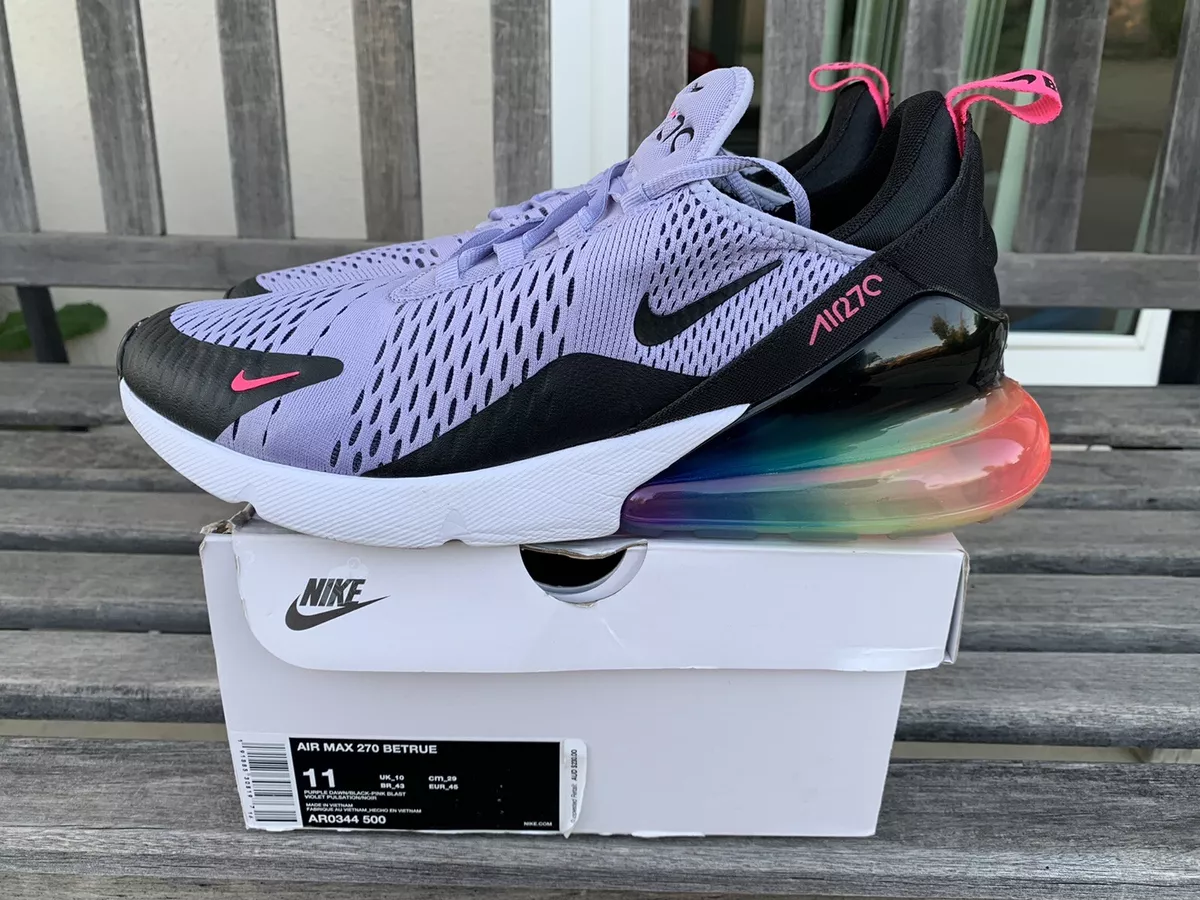 Men&#039;s Nike Air Max 270 BETRUE Be True LGBTQ AR0344-500 sz 11 | eBay