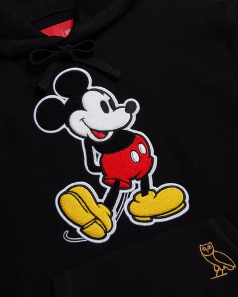 NEW October's Very Own DISNEY OVO Classic Mickey Logo Hoodie