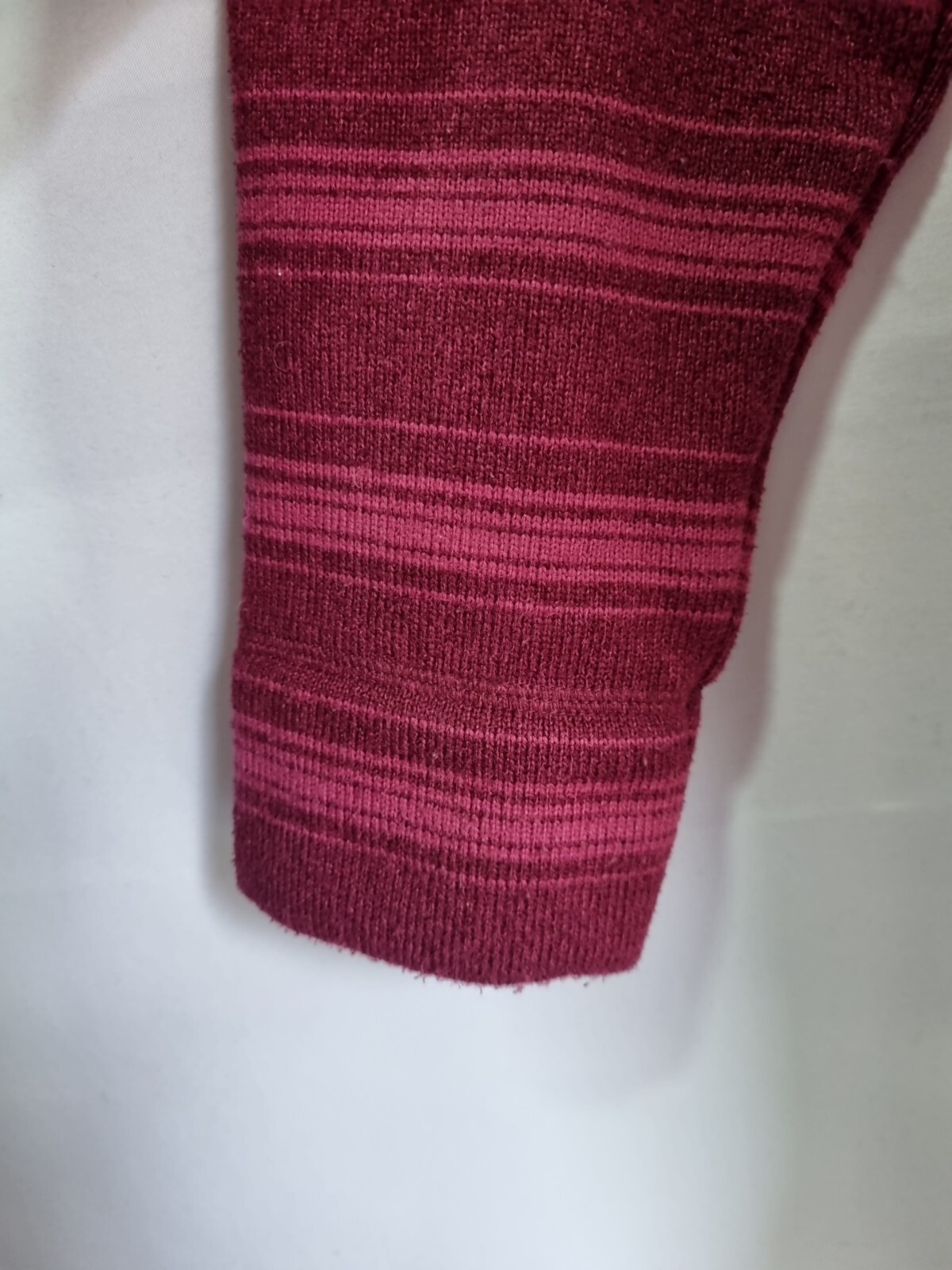 Rohan Headland Large Pink Striped Fleece Zip Jumper Sweater Mens Pullover | eBay