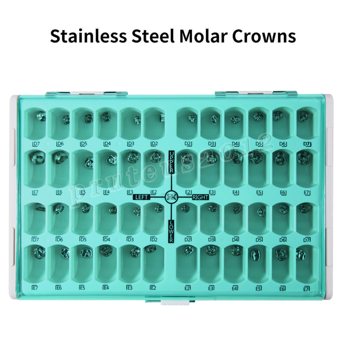 Dental Kids Primary Molar Crown Stainless Steel Pediatric