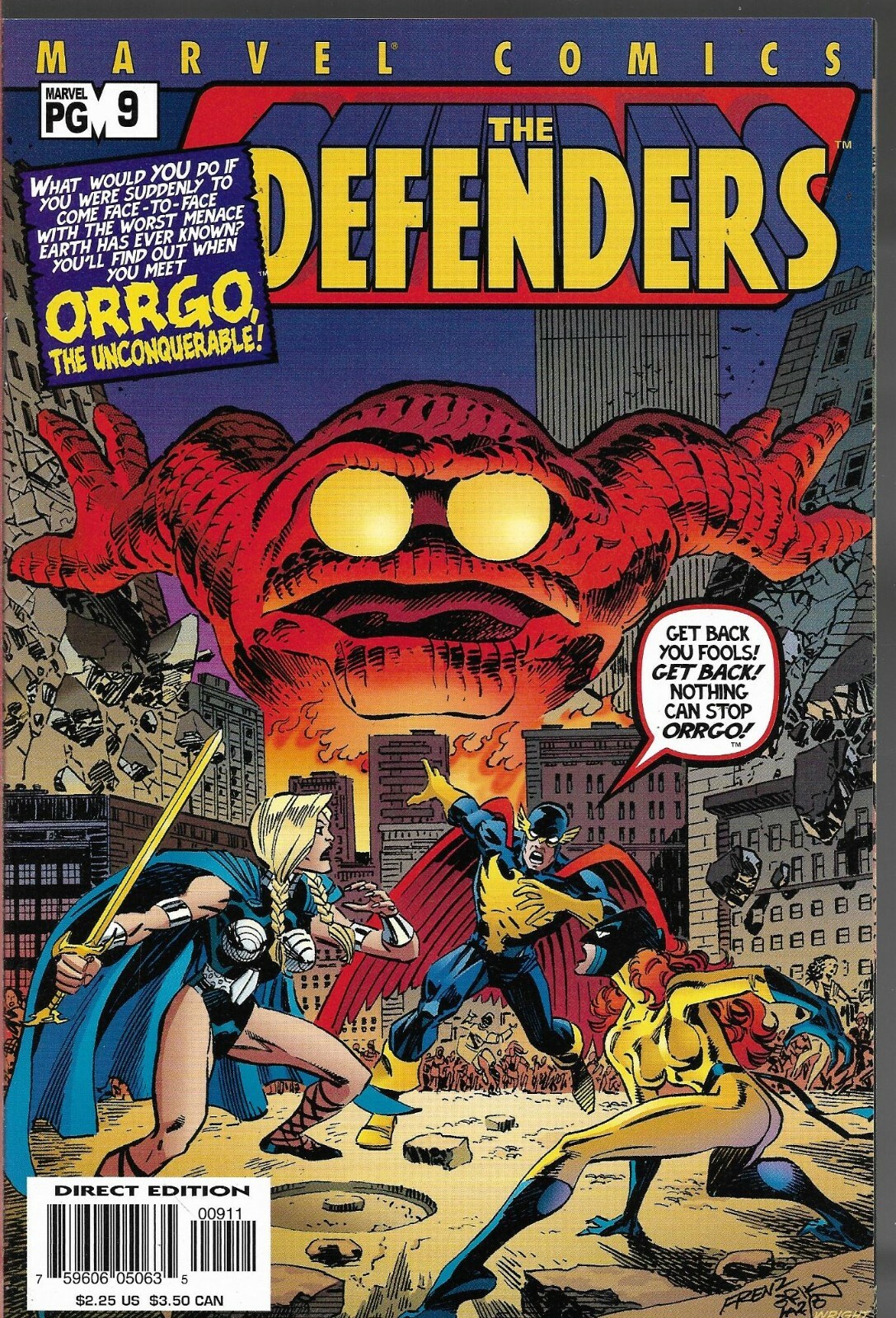 DEFENDERS (2001) #9 - Back Issue (S)
